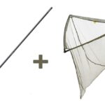 Mivardi Podběrák LevelM 100 x 100 cm + tyč Professional Twin