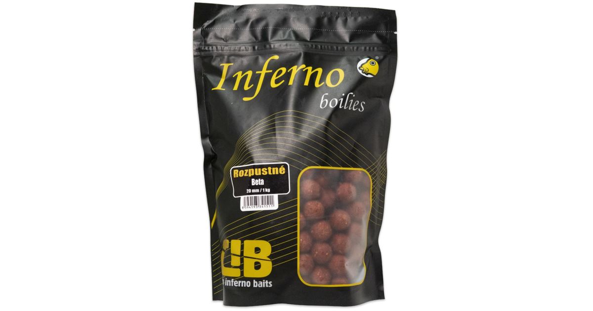 Carp Inferno Rozpustné Boilies Hot Line Beta - recenze a zkušenosti