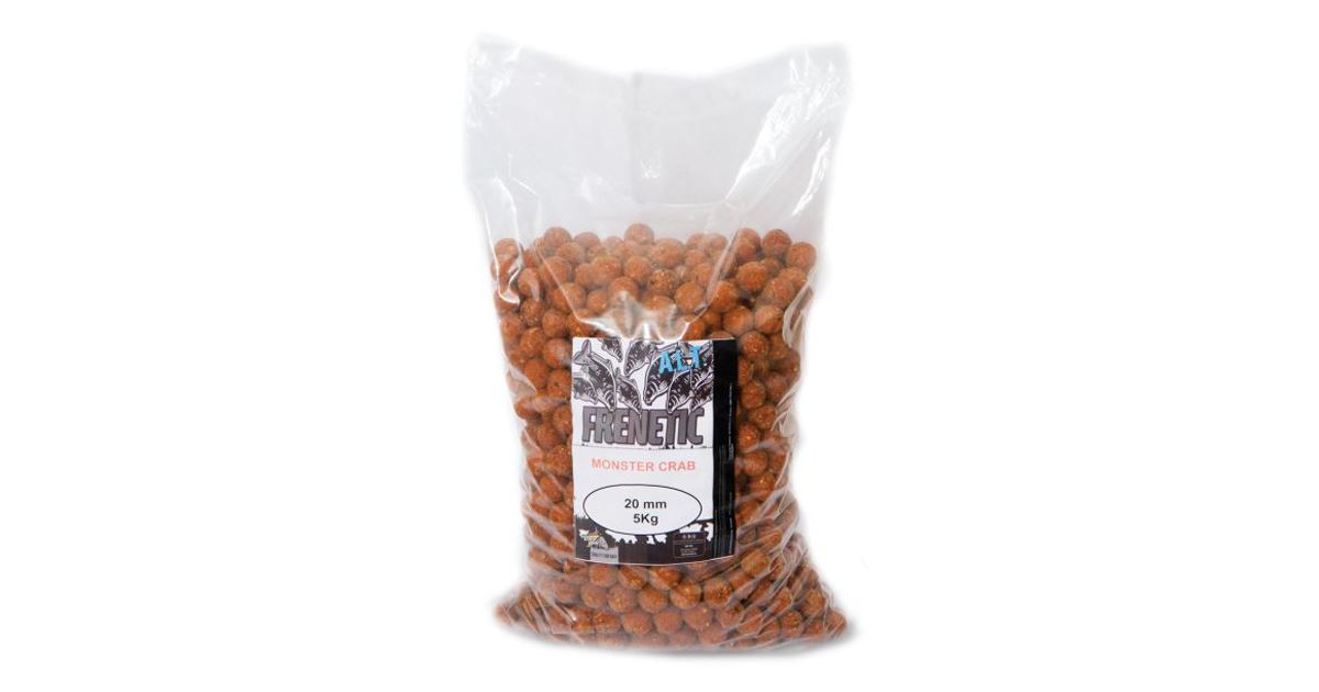 Carp Only Frenetic A.L.T. Boilies Monster Crab 5 kg - recenze a zkušenosti