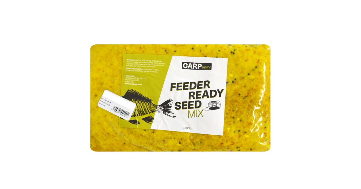 Carpway Feeder Ready Seed Mix 1,5 kg - recenze a zkušenosti