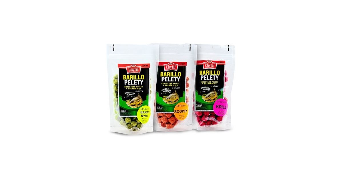 Chytil Pelety Barillo 200 g - recenze a zkušenosti