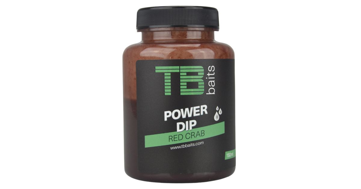 TB Baits Power Dip Red Crab 150 ml - recenze a zkušenosti