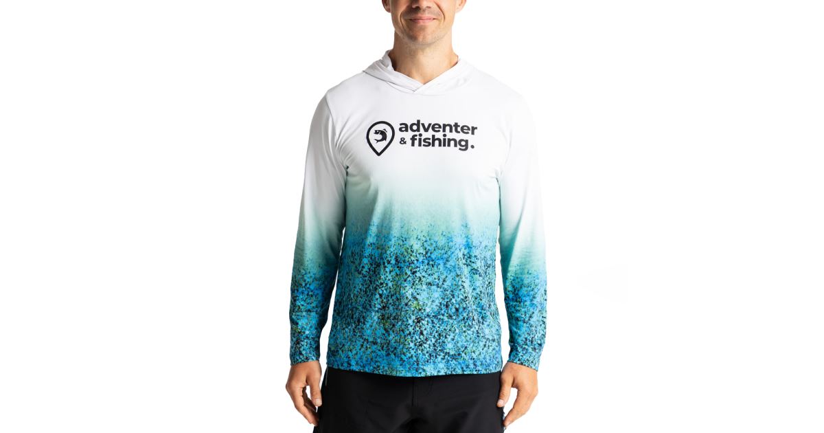 Adventer & Fishing Funkční Hoodie  UV Tričko White Bluefin Trevally - recenze a zkušenosti