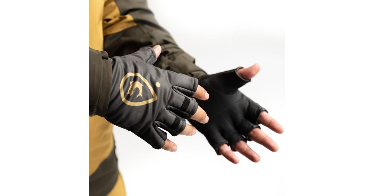 Adventer & Fishing Rukavice Zateplené Khaki s Krátkými Prsty - recenze a zkušenosti