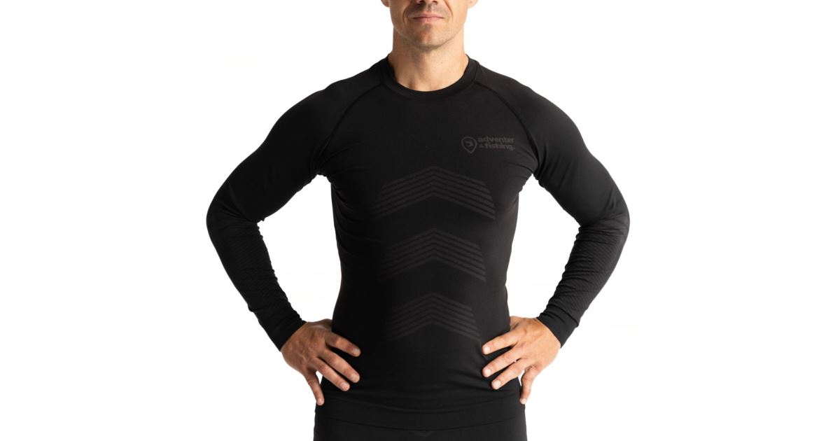 Adventer & Fishing Spodní Prádlo Tričko Titanium & Black - recenze a zkušenosti