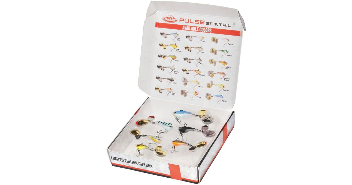 Berkley Limitované Vánoční Balení Pulse Spintail Gift Box 6 ks LTD - recenze a zkušenosti