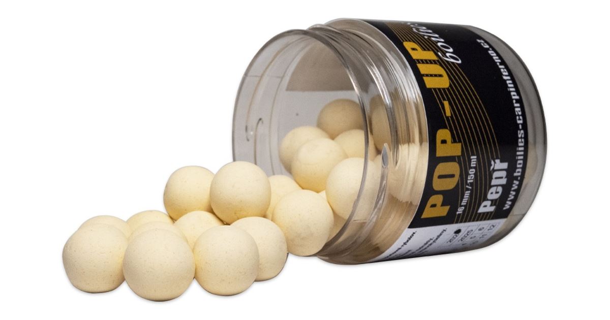 Carp Inferno Pop Up Boilies 150 ml 16 mm Pepř - recenze a zkušenosti