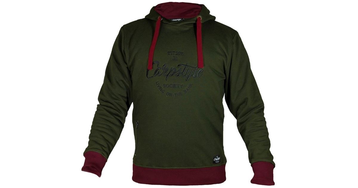 Carpstyle Mikina Green Forest Hoodie - recenze a zkušenosti