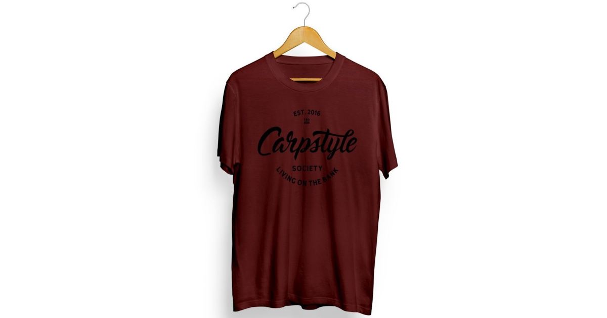 Carpstyle Tričko T Shirt 2018 Burgundy - recenze a zkušenosti