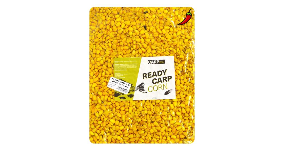 Carpway Kukuřice Ready Carp Corn Natural Chilli - recenze a zkušenosti