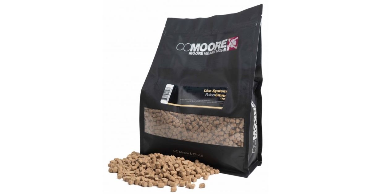CC Moore Pelety Live System 1 kg - recenze a zkušenosti