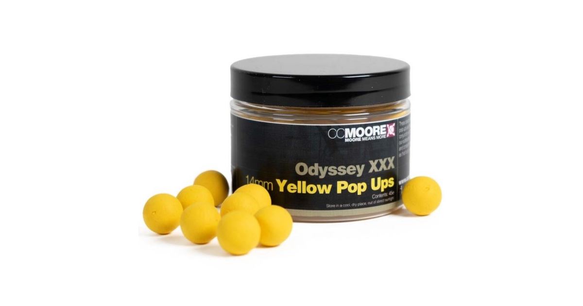 CC Moore Plovoucí Boilie Odyssey XXX Yellow Pop Up 14 mm - recenze a zkušenosti