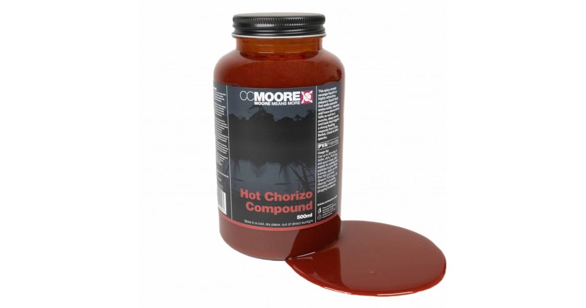 CC Moore Tekutá Potrava Hot Chorizo Compound 500 ml - recenze a zkušenosti