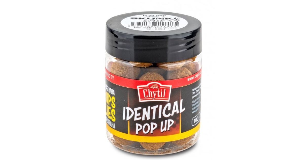 Chytil Plovoucí Boilies Identical Pop Up 20 mm 100 g - recenze a zkušenosti