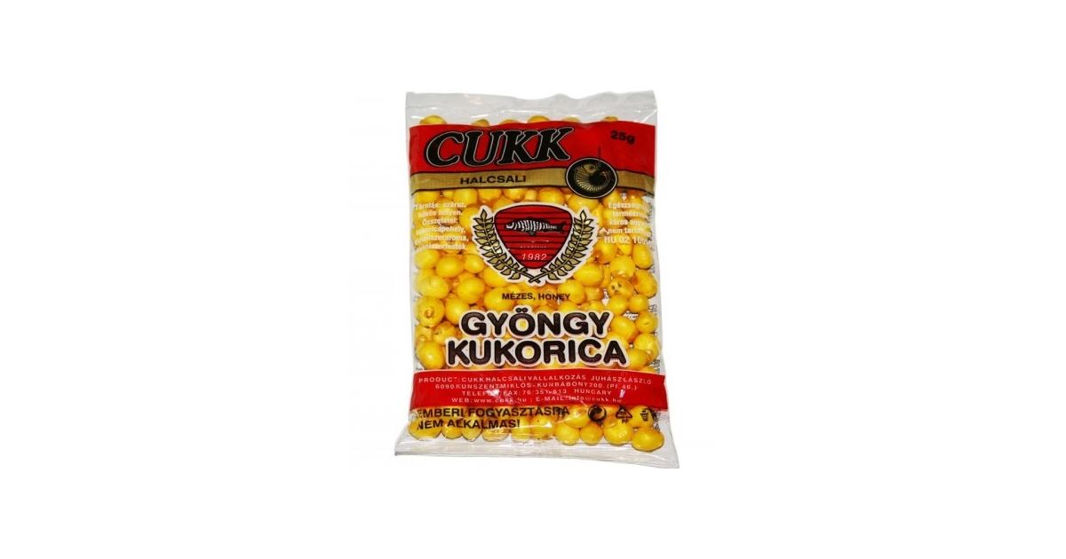 Cukk foukaná kukuřice 25g 10-14mm - recenze a zkušenosti