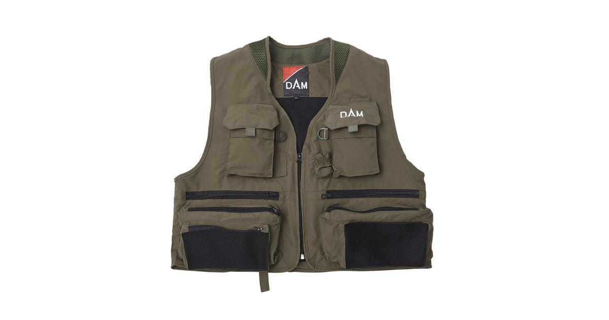 Dam Vesta Ontario Fly Vest Dusty Olive - recenze a zkušenosti