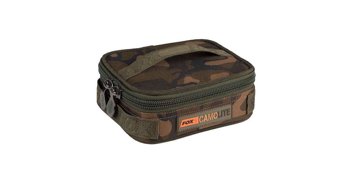 Fox Pouzdro Camolite Rigid Lead Bits Bag Compac - recenze a zkušenosti