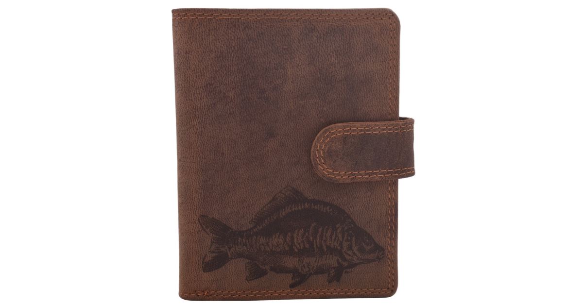 Mercucio Peněženka Světlehnědá Vzor 3 Kapr Lysec - recenze a zkušenosti