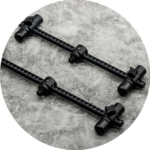 One More Cast Hrazdy Elbowz Black Anodised Aluminium 2 Rod Std 8" & 7" 2 ks - recenze a zkušenosti