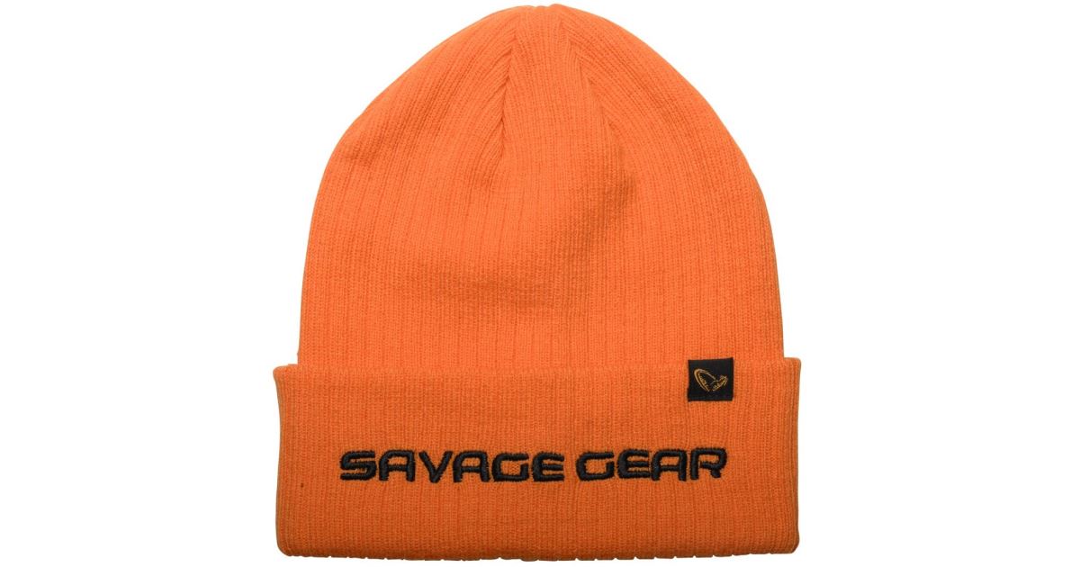 Savage Gear Čepice Fold Up Beanie One Size Sun Orange - recenze a zkušenosti