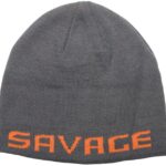 Savage Gear Čepice Logo Beanie One Size Rock Grey Orange - recenze a zkušenosti