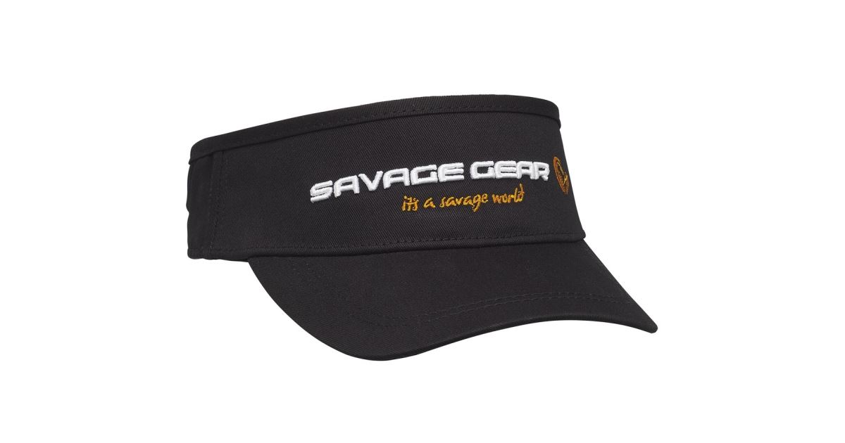Savage Gear Kšilt Sun Visor One Size Black INK - recenze a zkušenosti