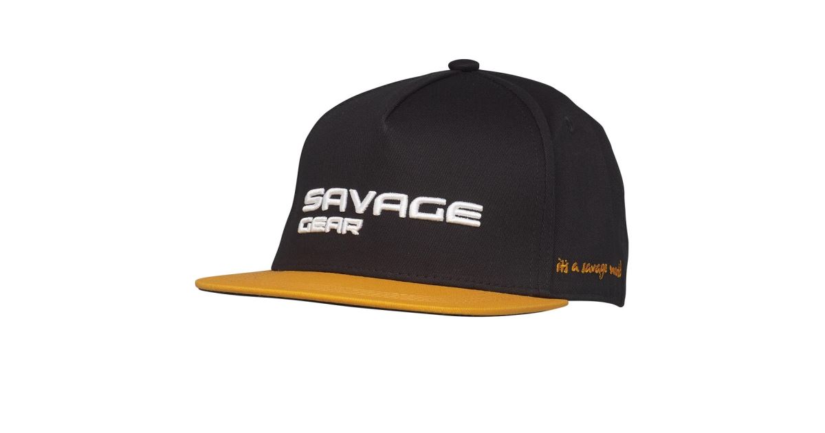 Savage Gear Kšiltovka Flat Peak 3D Logo Cap One Size Black Ink - recenze a zkušenosti