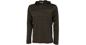 Savage Gear Mikina Fighter Stretch Hoodie Burnt Olive Melange - recenze a zkušenosti