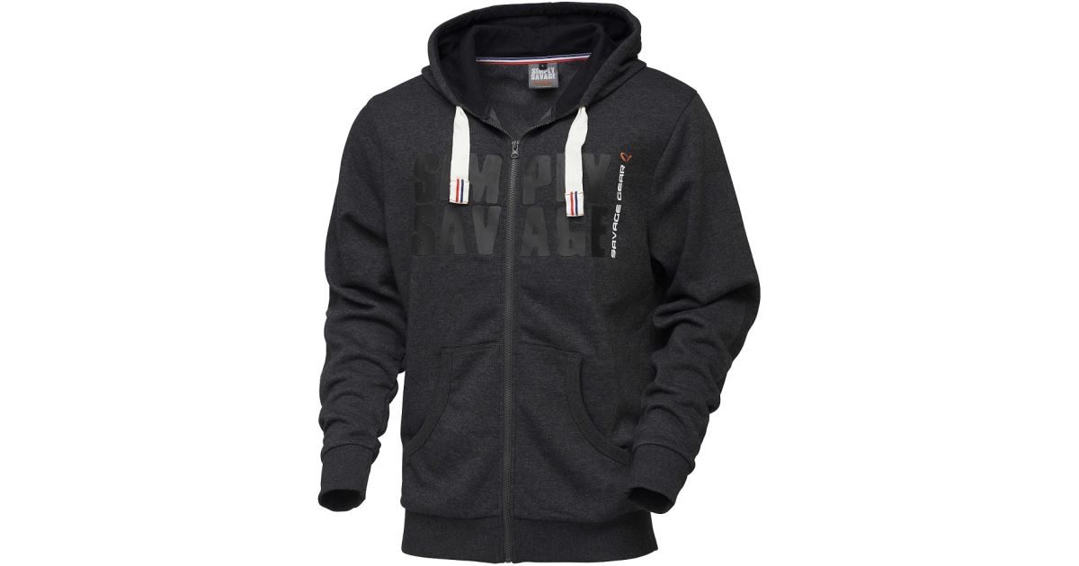 Savage Gear Mikina Simply Savage Raw Zip Hoodie - recenze a zkušenosti