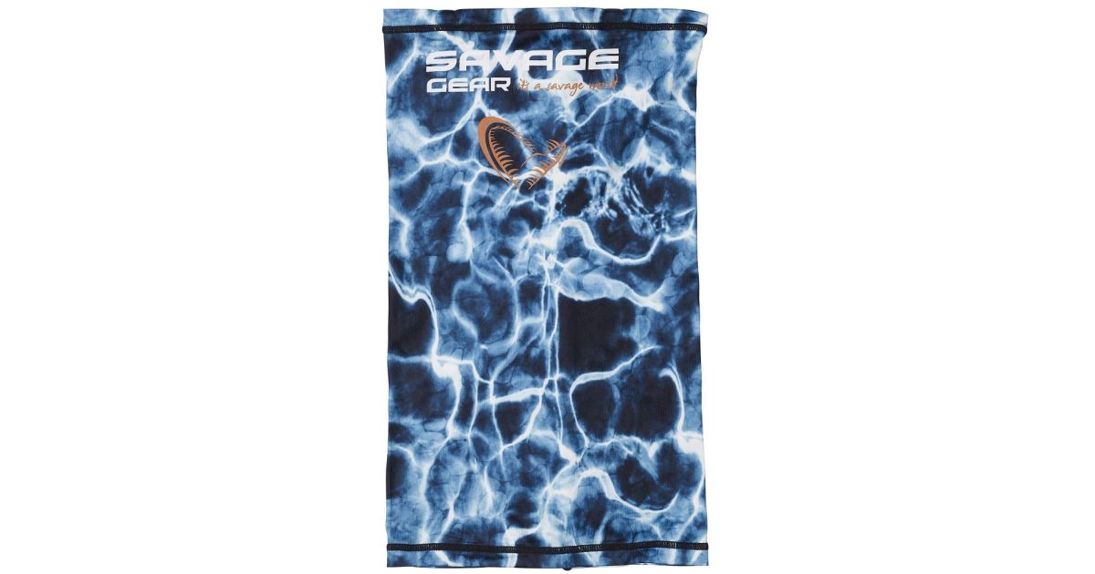 Savage Gear Nákrčník Marine UV Tube One Size Sea Blue - recenze a zkušenosti