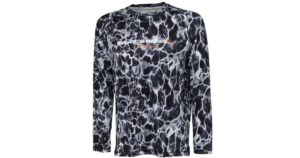 Savage Gear Triko Night UV Long Sleeve T Shirt Black Waterprint - recenze a zkušenosti