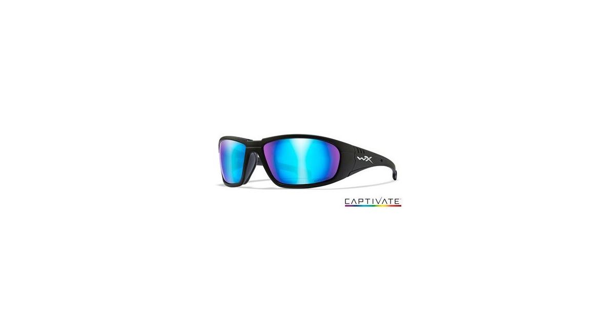 Wiley X Polarizační Brýle Boss Captivate Polarized Blue Mirror Smoke Grey/Matte Black - recenze a zkušenosti
