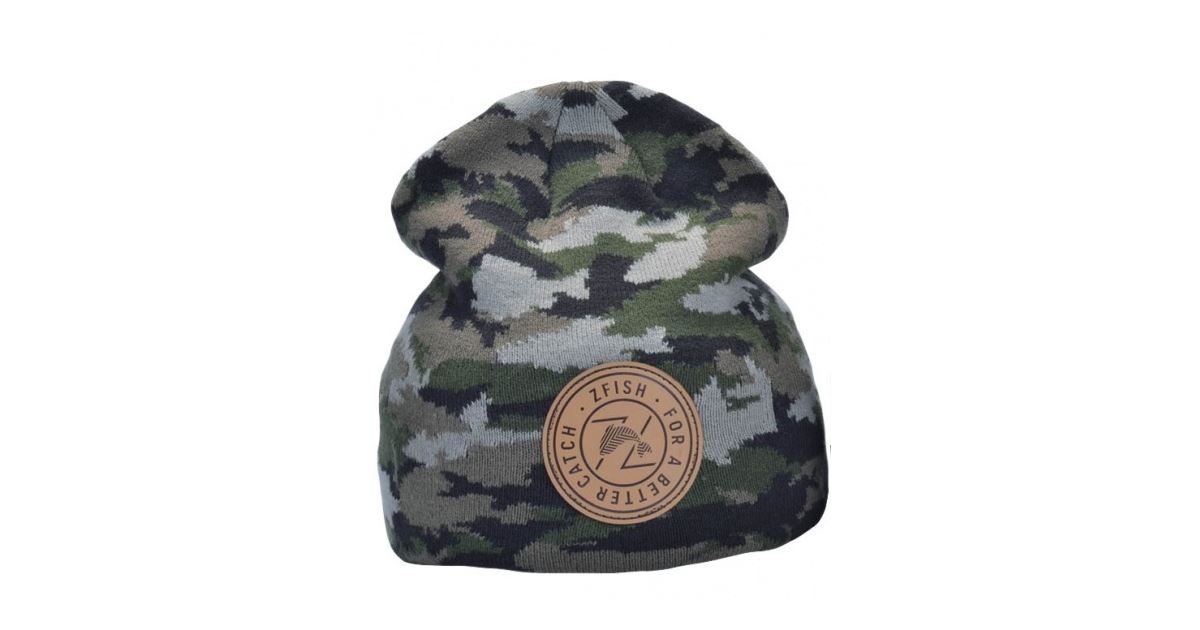 Zfish Čepice Camou Beanie - recenze a zkušenosti