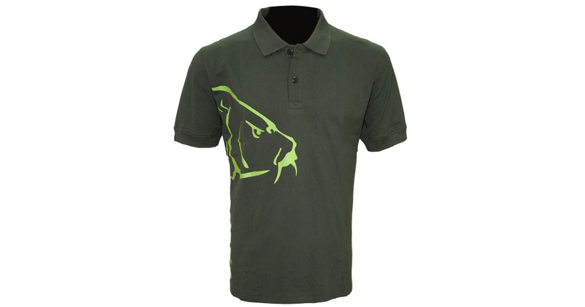 Zfish Tričko Carp Polo T-Shirt Olive Green - recenze a zkušenosti
