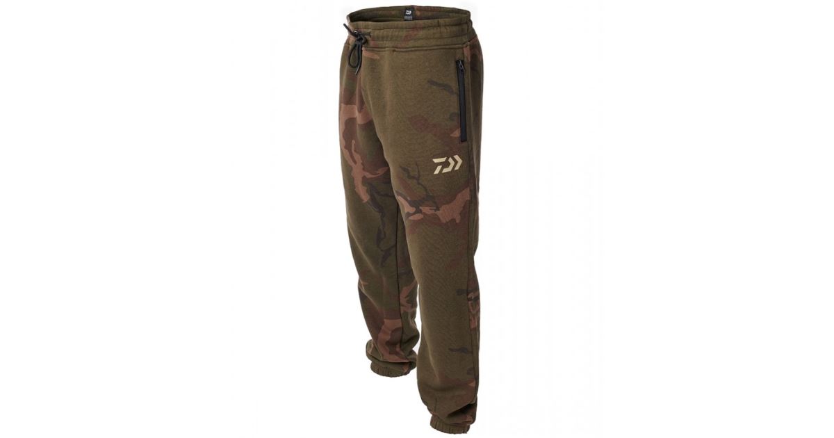 Daiwa Tepláky Carp Camo Joggers - recenze a zkušenosti