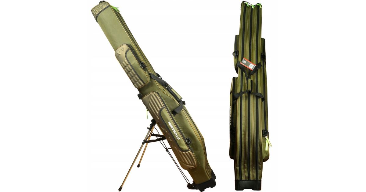 Mistrall Pouzdro Na Pruty Se Stojanem Khaki 150 cm - recenze a zkušenosti
