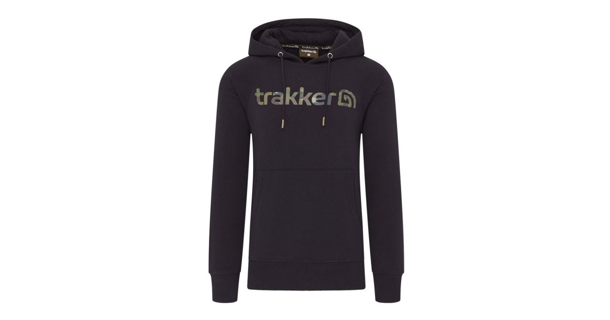Trakker Mikina CR Logo Hoody Black Camo - recenze a zkušenosti