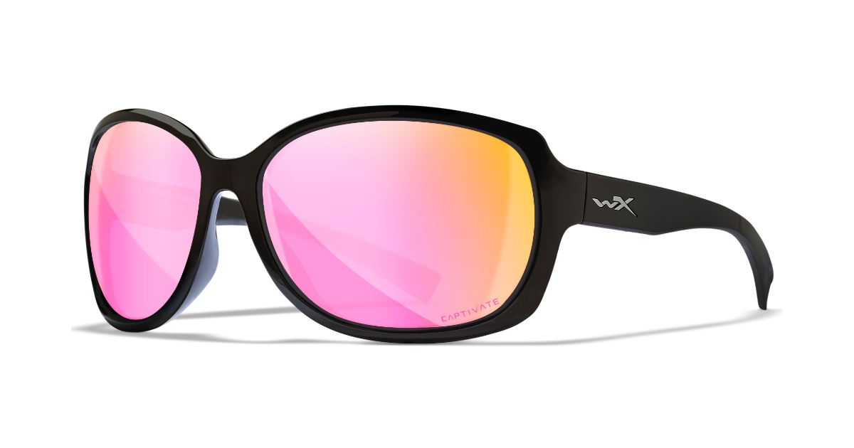 Wiley X Polarizační Brýle Mystique Captivate Pol Rose Gold Mirror Smoke Green Gloss Black - recenze a zkušenosti