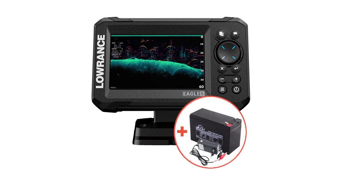 Lowrance Echolot Eagle 5 Se Sondou 83/200 HDI - recenze a zkušenosti