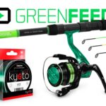 Delphin Feederový set GreenFeed 330cm 100g + 3T + 0