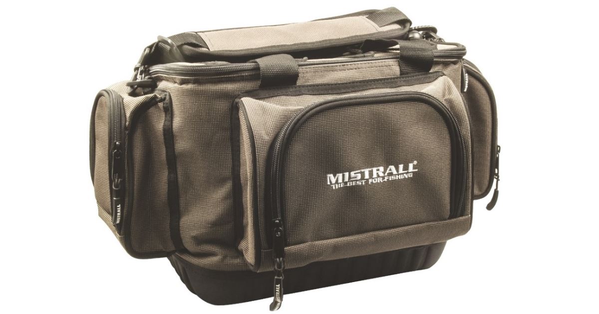 Mistrall Rybářská Taška s Pevným Dnem a Kapsami 48x30x26 cm - recenze a zkušenosti