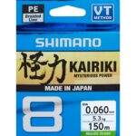 Shimano Šňůra Kairiki 8 Mantis Green 150m  - recenze