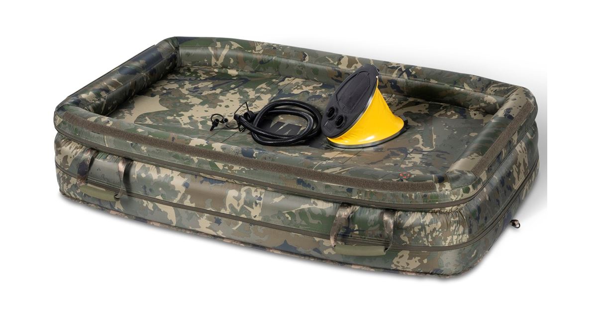 Nash Podložka Carp Care Air Cradle Camo - recenze a zkušenosti