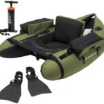 Kinetic Belly Boat Fish Hunter Float Tube Combo 135 cm - recenze a zkušenosti