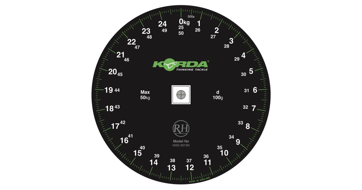 Korda Váha Dial Scale Dual Rev 50kg/100g - recenze a zkušenosti