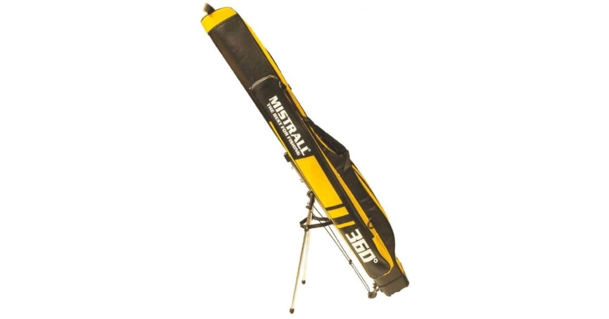 Mistrall Pouzdro Na Pruty Se Stojanem Tříkomorové Žluté 150 cm - recenze a zkušenosti