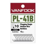 Vanfook Háčky na Woblery PL-41B Plugging Single Medium Heavy Wire Barbless 12ks  - recenze