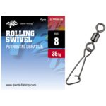 Giants Fishing Pev. obratlík s karabinkou Rolling Swivel with Hooked Snap 10ks  - recenze