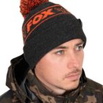 Fox Zimní čepice Collection Bobble Black & Orange  - recenze
