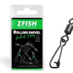 Zfish Obratlík s karabinkou Rolling Swivel & Hooked Snap 10ks  - recenze